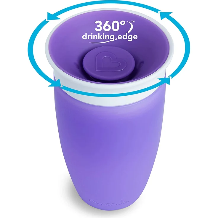 Munchkin 360° Becher 296 ml Purple Violett – Bild 3