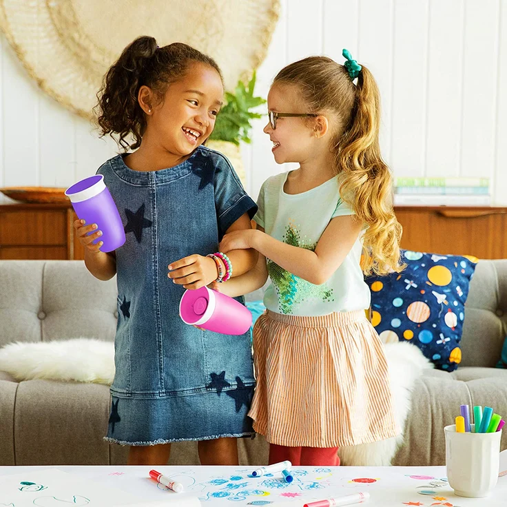 Munchkin 360° Becher 296 ml Purple Violett – Bild 5