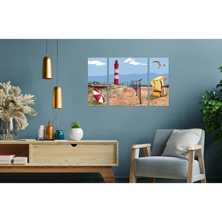 Ravensburger Malen nach Zahlen 20277 Beside the Seaside ab 14 Jahren – Bild 4