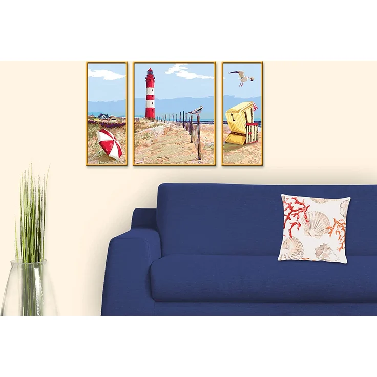 Ravensburger Malen nach Zahlen 20277 Beside the Seaside ab 14 Jahren – Bild 6