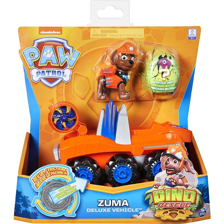 Nickelodeon spielsatz Dino Rescue Zuma Pfotenpatrouille orange/blau - Preisvergleich – Bild 2