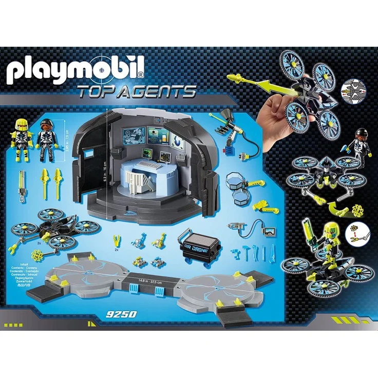 Playmobil Top Agents Dr. Drone's Command Center 9250 - Preisvergleich – Bild 3