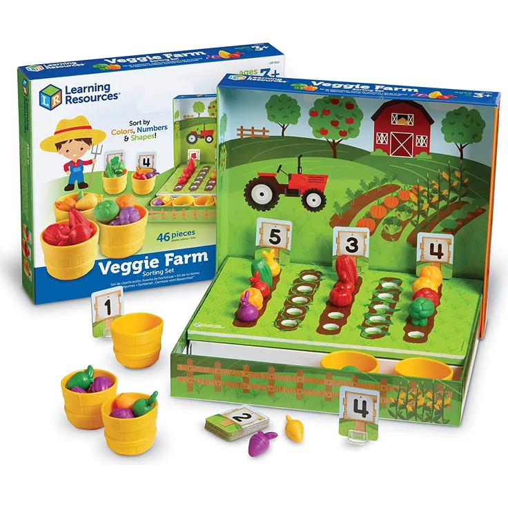 Learning Resources Gemüsehof – Sortierset