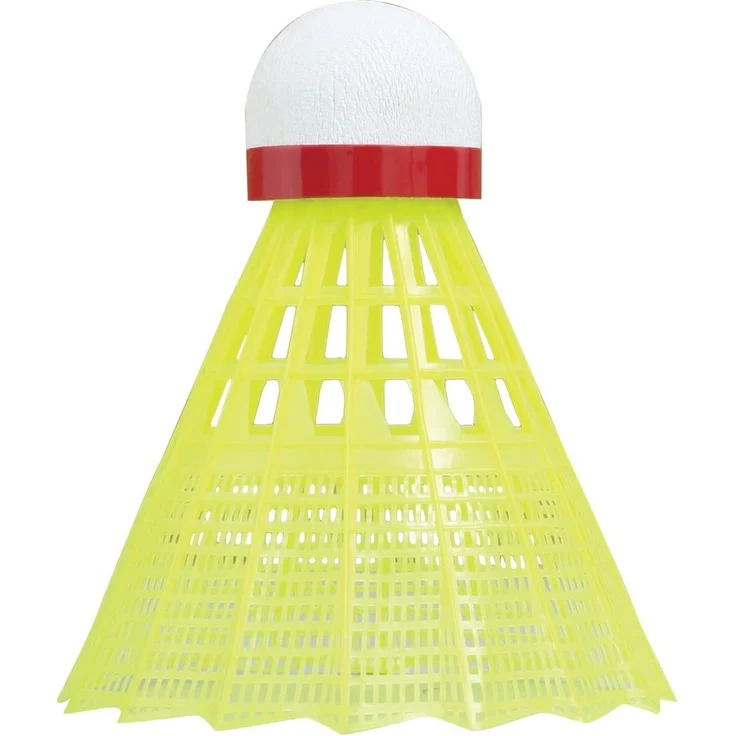 Badmintonball Tech 450, Premium Nylonfederball, 6er Dose – Bild 2