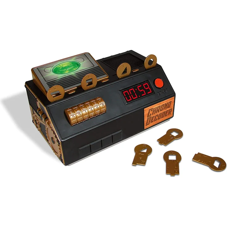 Noris 606101837 - Escape Room Jumanji (Family Edition) - Familien und Gesellschaftsspiel für Erwachsene und Kinder, inkl. 3 Fällen und Chrono Decoder, ab 10 Jahren – Bild 6