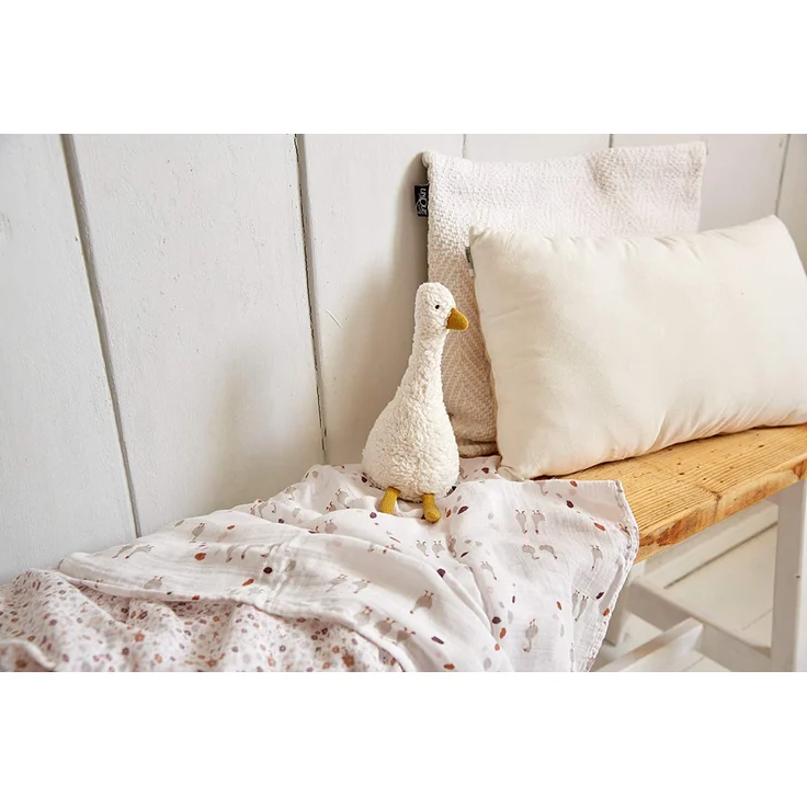 Laessig Tiny Farmer Explorer Flowers Swaddle 3 Stück Weiß off white – Bild 6