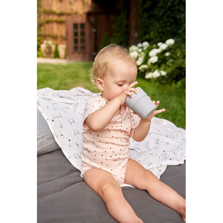 Laessig Tiny Farmer Explorer Flowers Swaddle 3 Stück Weiß off white – Bild 4