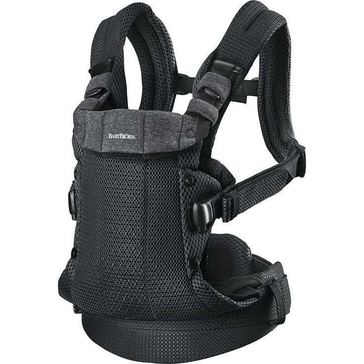 BabyBjörn Harmony 3D Mesh Babytrage Marineblau Schwarz 1 – Bild 1