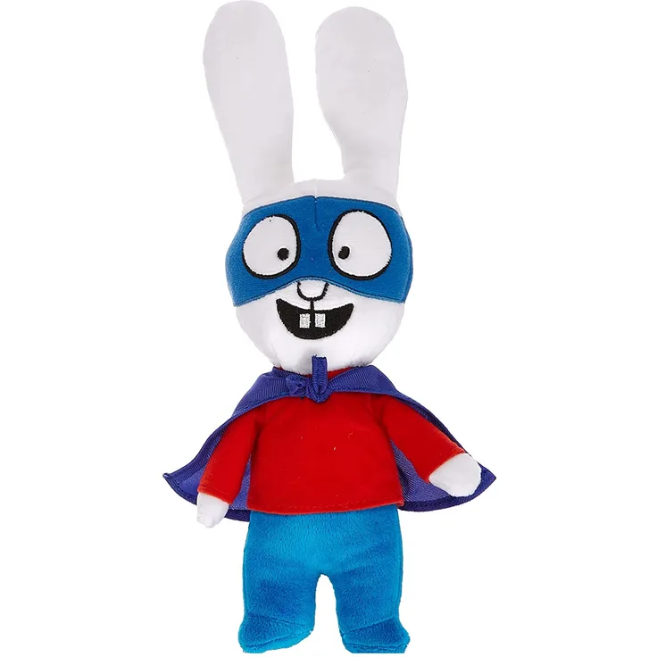 Jemini 023363 Simon Plüsch-Hase mit Cape +/- 35 cm