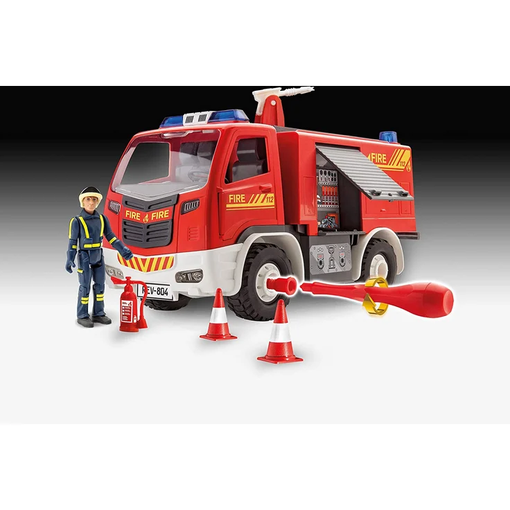 Revell Modellbausatz Junior-Kit Feuerwehr mit Spielfigur – Bild 9