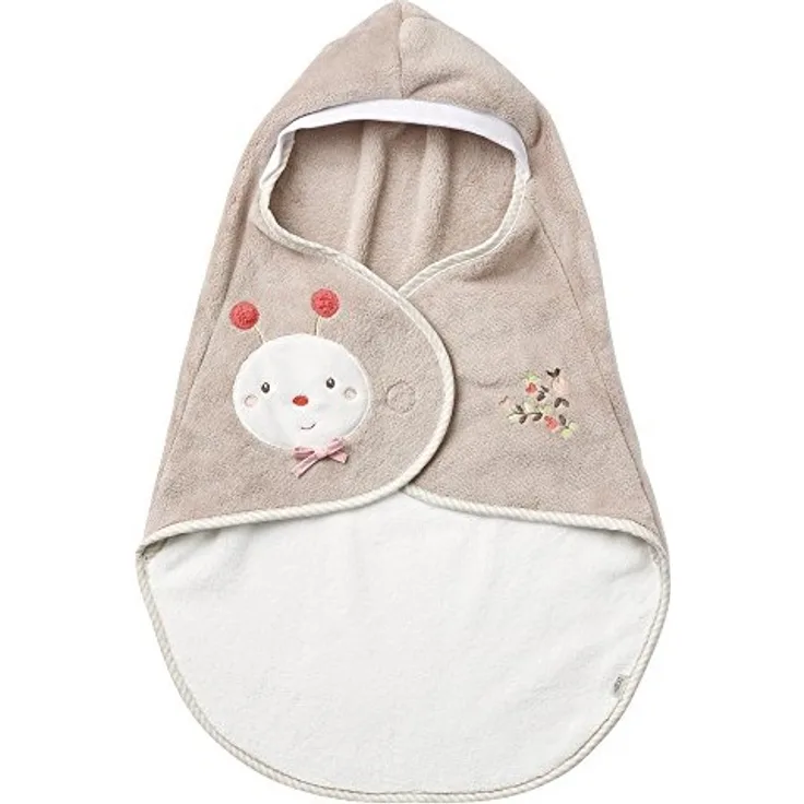 Fehn 'Sweetheart' Einschlagdecke für Babyschale Bambi Reh pink