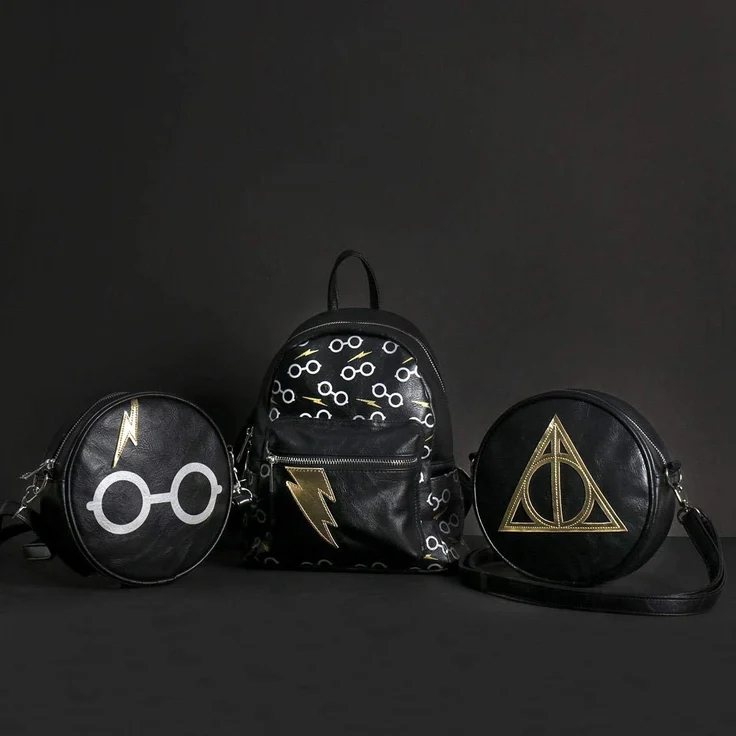 Lässiger Rucksack Harry Potter 75629 Schwarz – Bild 8
