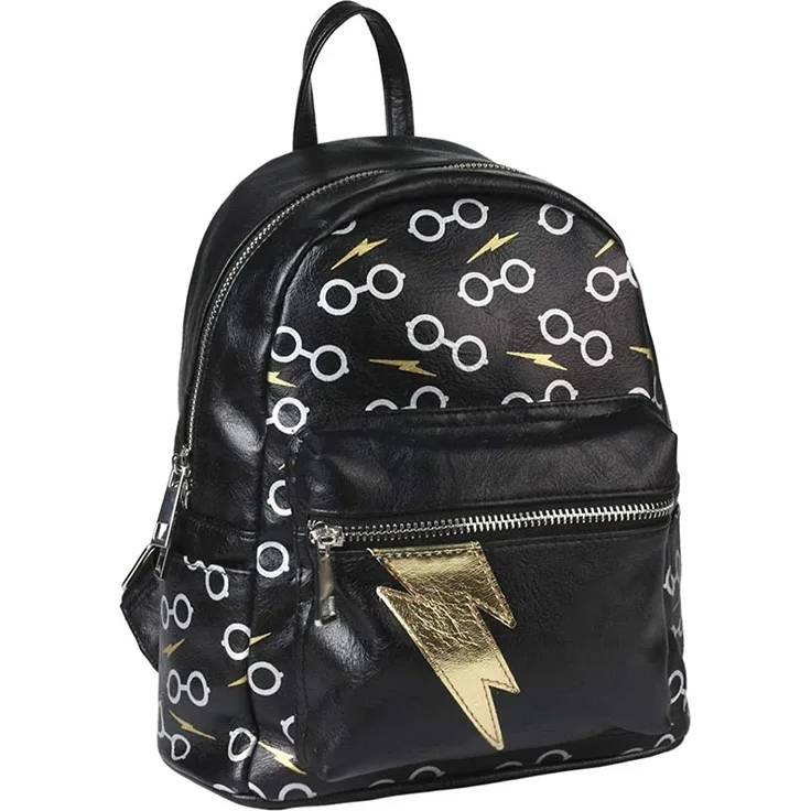 Lässiger Rucksack Harry Potter 75629 Schwarz