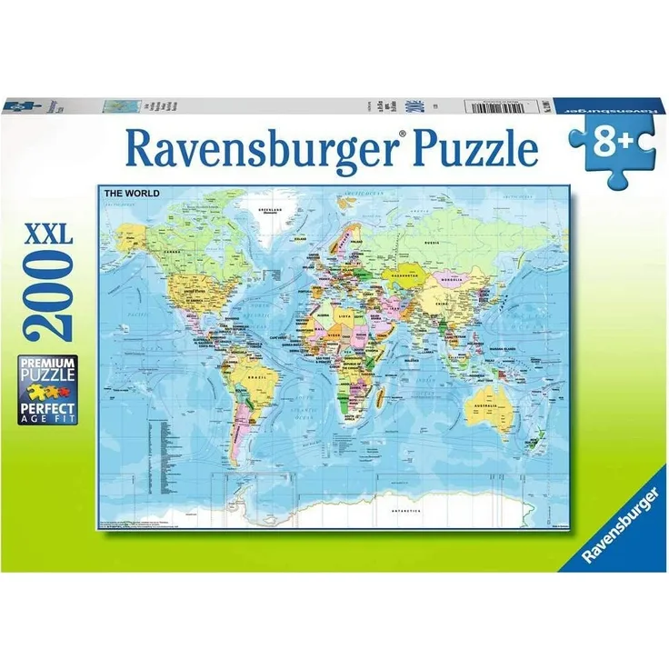 Ravensburger Puzzle 200 Teile XXL Die Welt