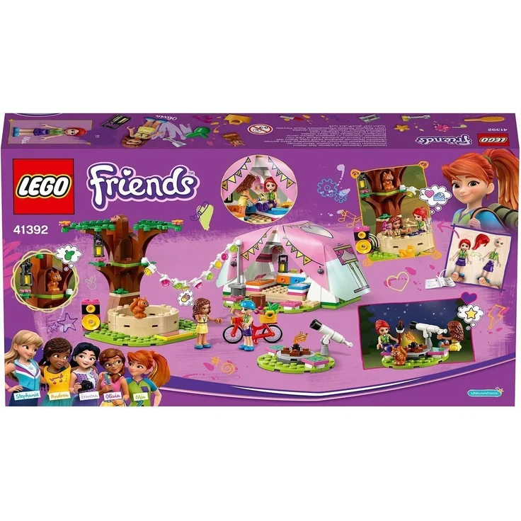 LEGO 41392 Friends Camping in Heartlake City Abenteuer mit Olivia und Mia – Bild 7