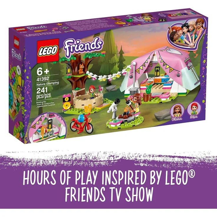 LEGO 41392 Friends Camping in Heartlake City Abenteuer mit Olivia und Mia – Bild 12