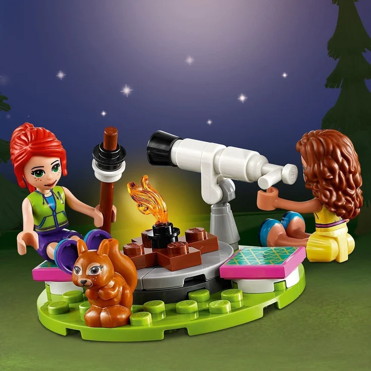 LEGO 41392 Friends Camping in Heartlake City Abenteuer mit Olivia und Mia – Bild 5