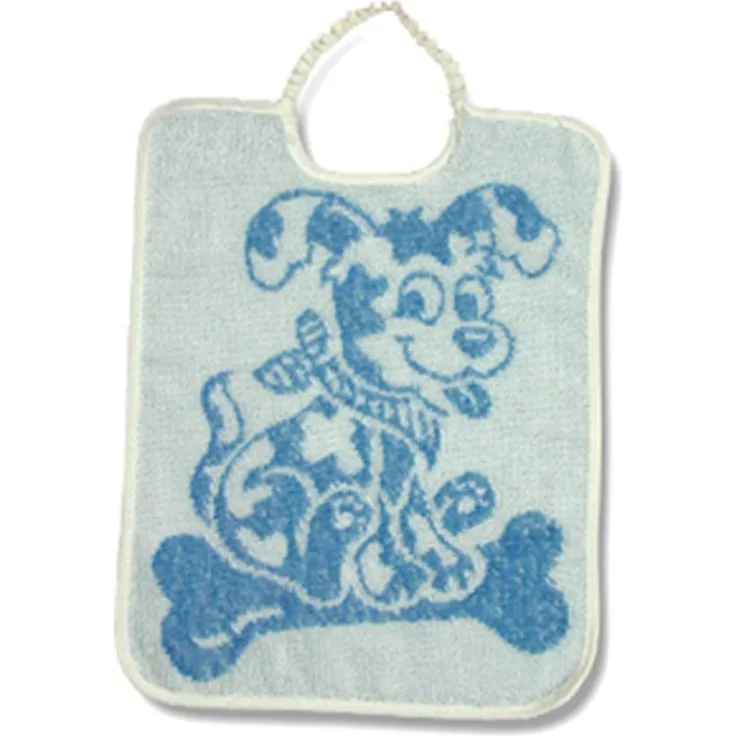 Bubabù Lätzchen Pisolo aus weichem Frottee Jacquard mit Gummi