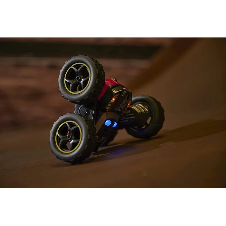 Dickie Toys RC Tumbling Flippy, ferngesteuertes Spielzeugauto, Rotations- und Flip-Funktion, für draußen und drinnen, mit Fernbedienung, für Jungen und Mädchen, beleuchtet, ab 6 Jahren – Bild 9