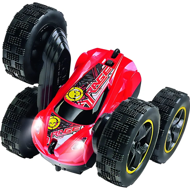 Dickie Toys RC Tumbling Flippy, ferngesteuertes Spielzeugauto, Rotations- und Flip-Funktion, für draußen und drinnen, mit Fernbedienung, für Jungen und Mädchen, beleuchtet, ab 6 Jahren – Bild 2