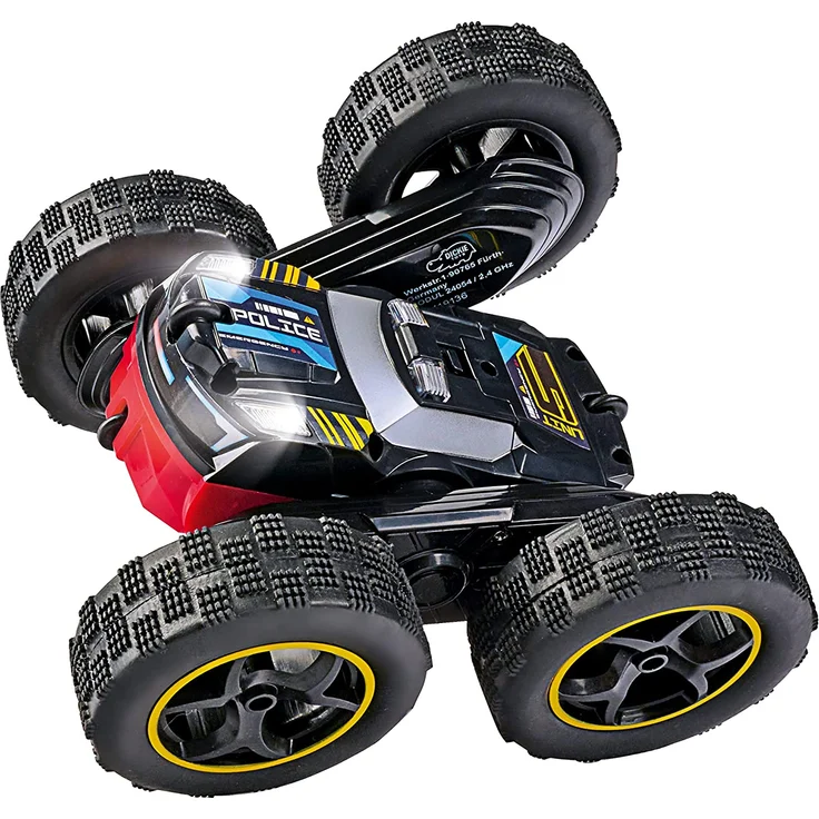 Dickie Toys RC Tumbling Flippy, ferngesteuertes Spielzeugauto, Rotations- und Flip-Funktion, für draußen und drinnen, mit Fernbedienung, für Jungen und Mädchen, beleuchtet, ab 6 Jahren – Bild 3