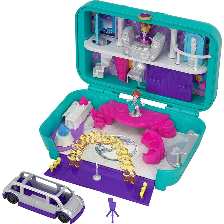 Polly Pocket FRY41 Hidden Places Tanz Party Spielset