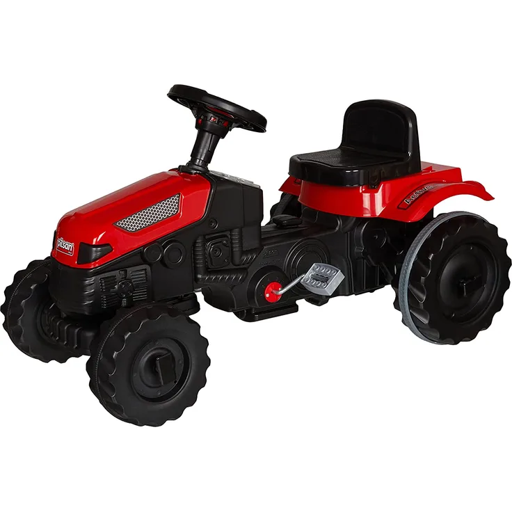 Pilsan Kindertraktor 07314 Active, Pedale, Sitz mehrfach verstellbar, ab 3 Jahre rot