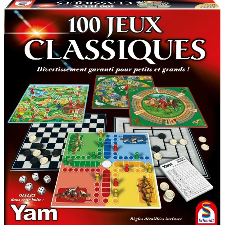 Schmidt – 88207 – Koffer-Spiel – 100 Spielesammlung – Bild 1