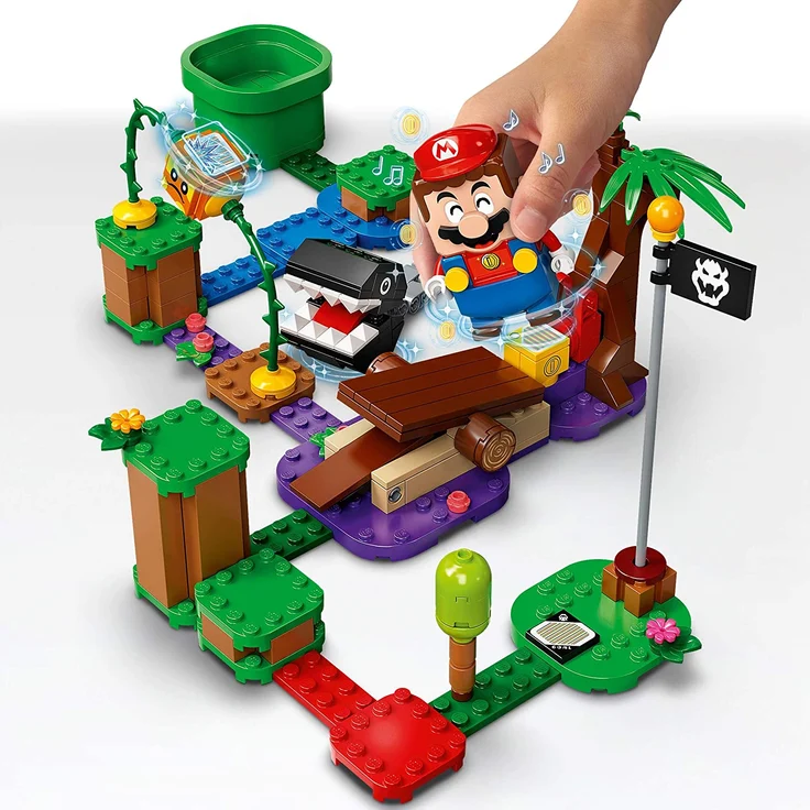 LEGO Super Mario 71381 Begegnung mit dem Kettenhund – Erweiterungsset – Bild 4