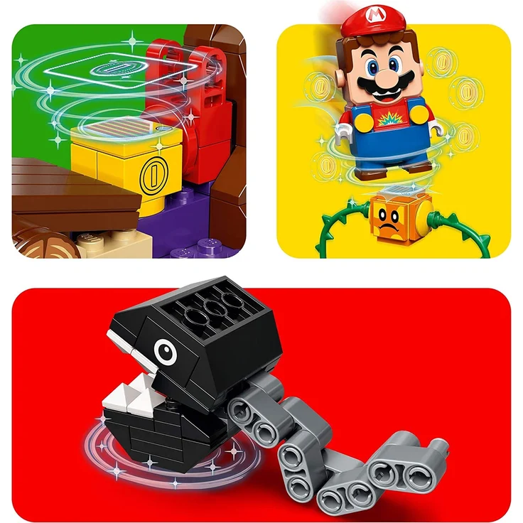 LEGO Super Mario 71381 Begegnung mit dem Kettenhund – Erweiterungsset – Bild 5