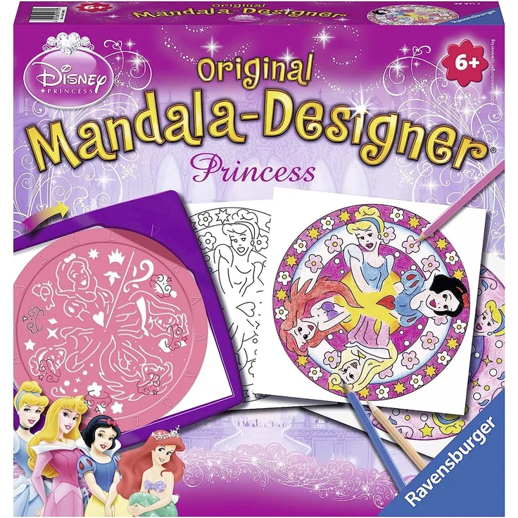 Ravensburger 29971 - Disney Princess - midi Mandala-Designer®
