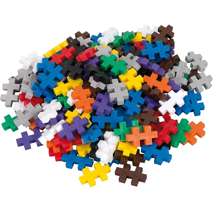 Plus-Plus 9604185 Mini Geniales Konstruktionsspielzeug, Tube Basic Mix, Bausteine-Set, 240 Teile, bunt – Bild 2