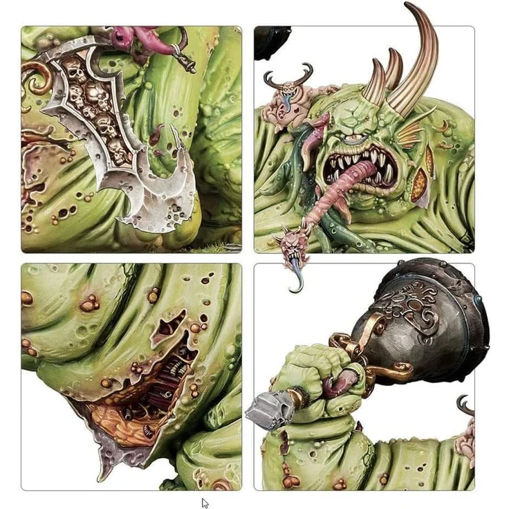 Chaos Daemons Great Unclean One Warhammer Bausatz – Bild 2