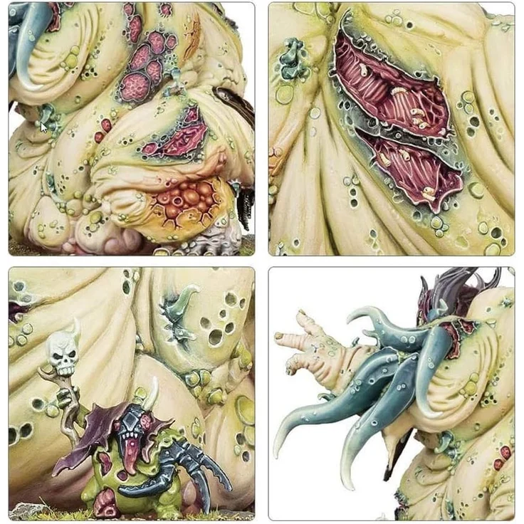 Chaos Daemons Great Unclean One Warhammer Bausatz – Bild 4