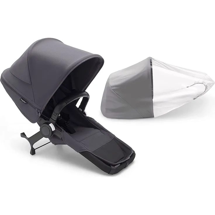 Bugaboo Donkey 5 Duo Erweiterungsset Komplett Stormy Blue Blau dunkel