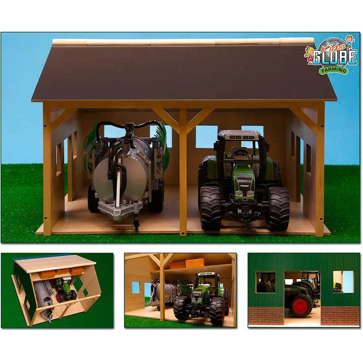 Kids Globe 610338 - Bauernhof-Schuppen für Bruder