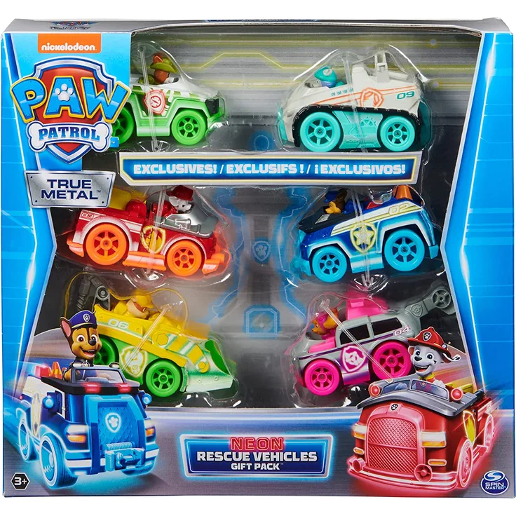Spin Master Paw Patrol True Metal 6-Pack