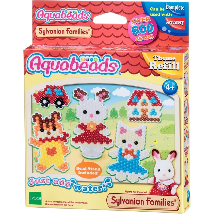 Aquabeads Sylvanian Families Set, Refills, Perlen Basteln, Perle, 31068 - Preisvergleich – Bild 1