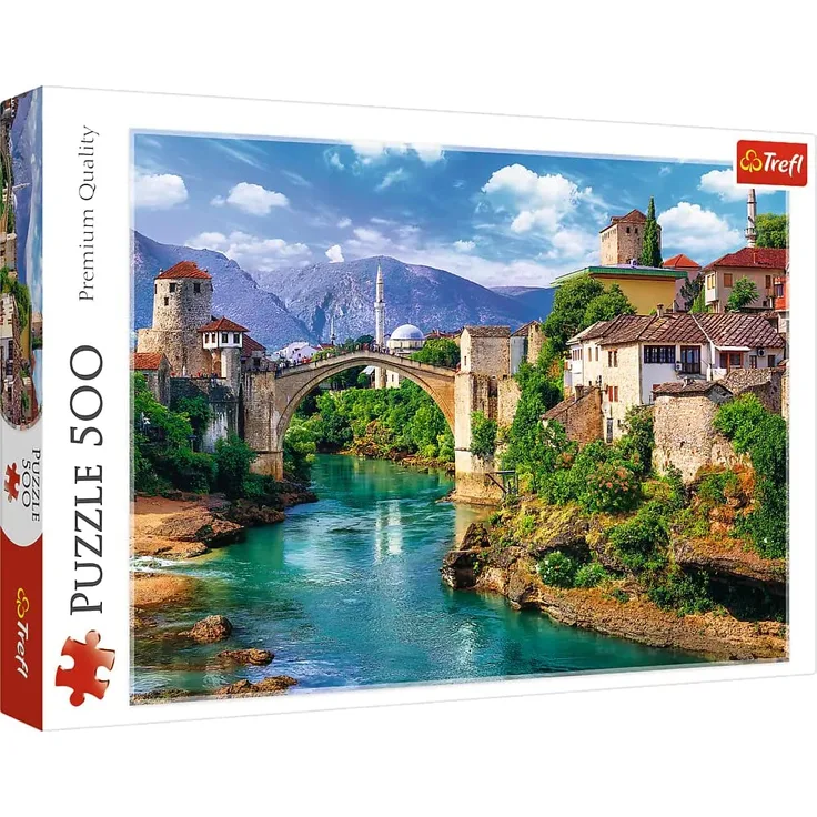 Trefl Puzzle 500 Teile, Old Bridge