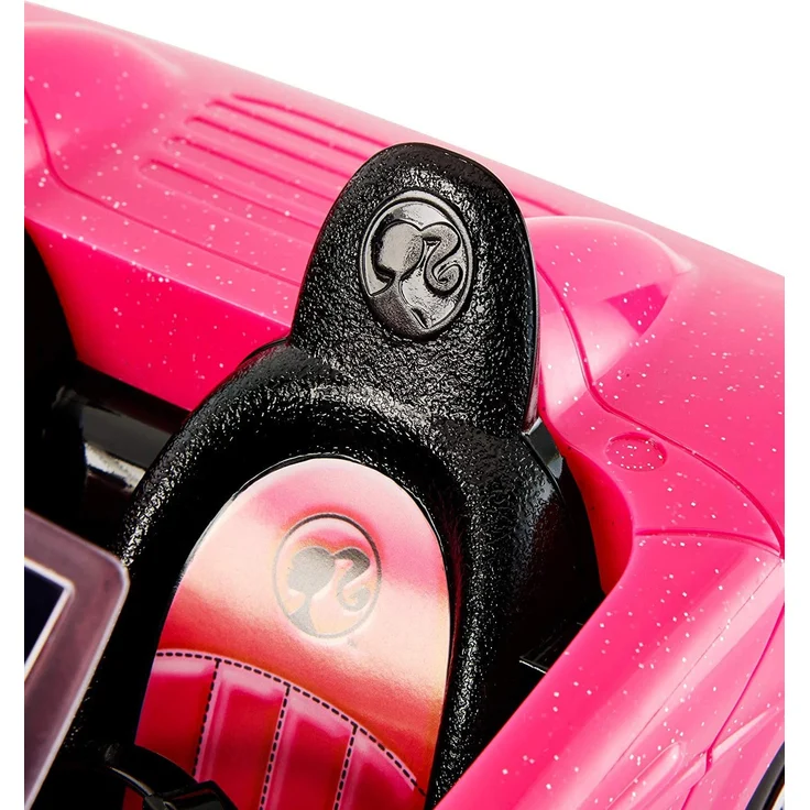 Barbie DVX59 - Cabrio Fahrzeug, in pink, mit Platz für 2 Puppen, Puppen Zubehör, ab 3 Jahren – Bild 11