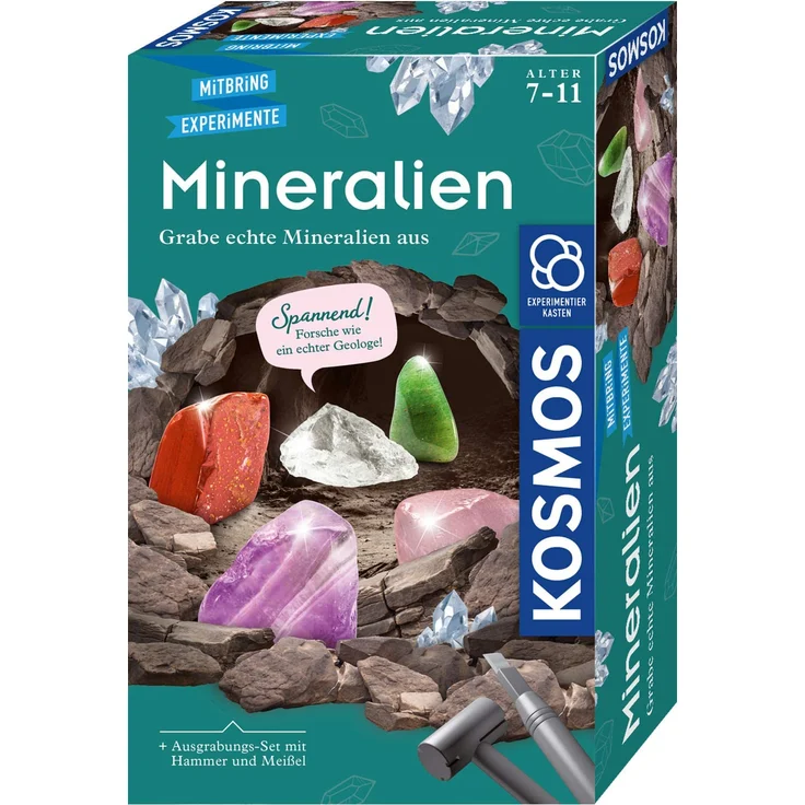 Kosmos Mitbringexperimentierkasten Ausgrabungs-Set Mineralien – Bild 1