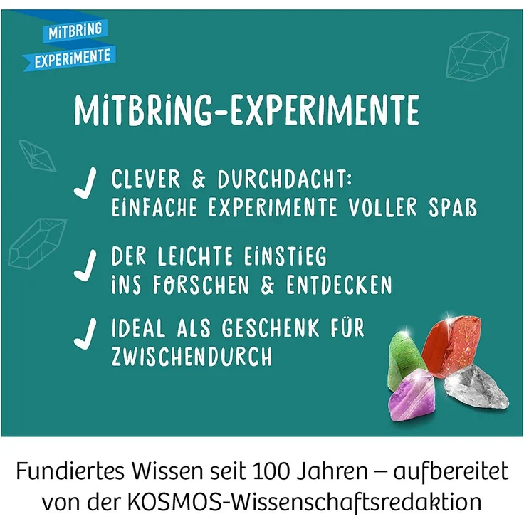 Kosmos Mitbringexperimentierkasten Ausgrabungs-Set Mineralien – Bild 6