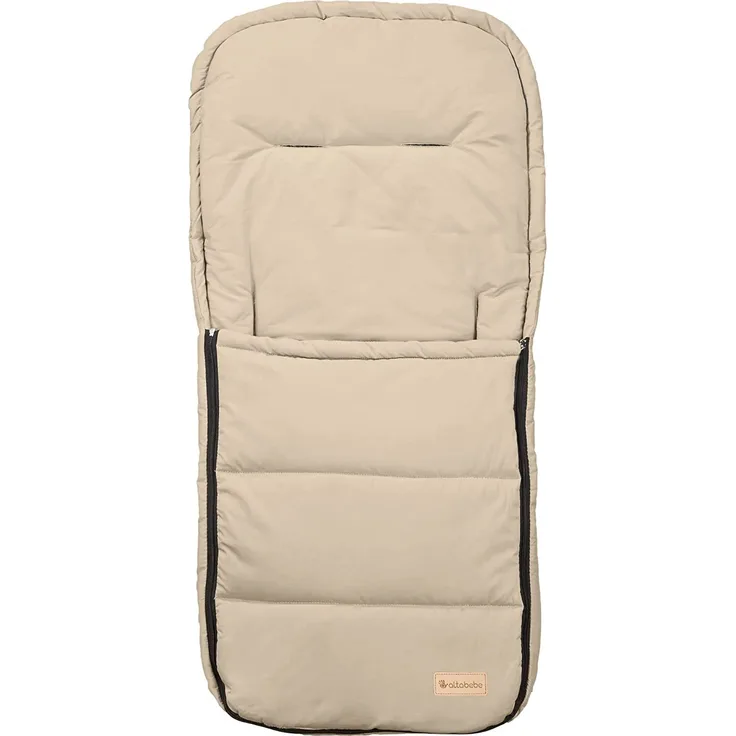 Altabebe AL2200-03 Übergangsfußsack für alle gängigen Sportwagen, Buggys und Jogger, Bleached Sand beige 1 Stück (1er Pack)