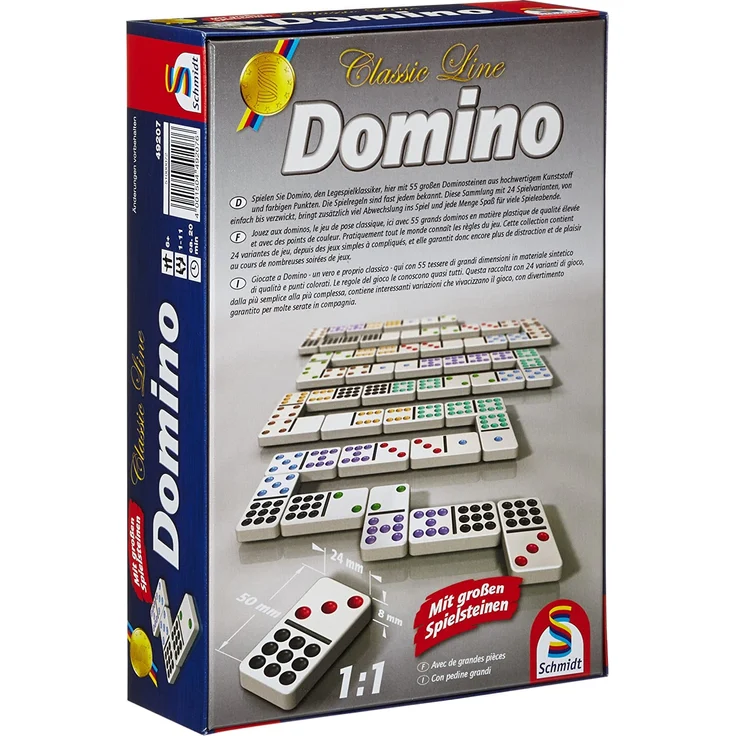 Schmidt Spiele Classic Line Domino – Bild 3