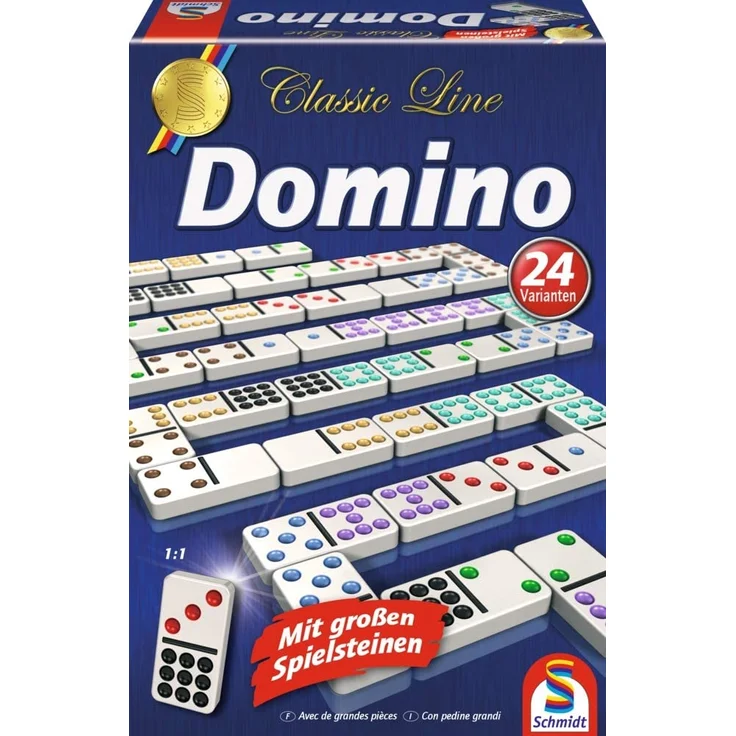 Schmidt Spiele Classic Line Domino – Bild 2