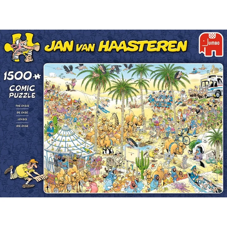 puzzlespiel Jan van Haasteren De Oase 1500 Teile – Bild 3