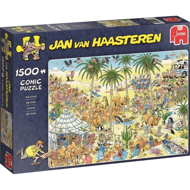 puzzlespiel Jan van Haasteren De Oase 1500 Teile – Bild 1