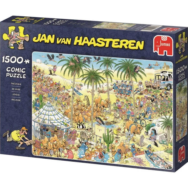 puzzlespiel Jan van Haasteren De Oase 1500 Teile – Bild 4