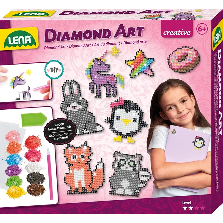 Diamond Art, Faltschachtel