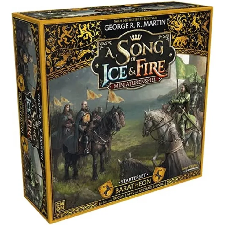 Asmodee A Song of Ice & Fire - Baratheon Starterset, Grundspiel, Tabletop, Deutsch